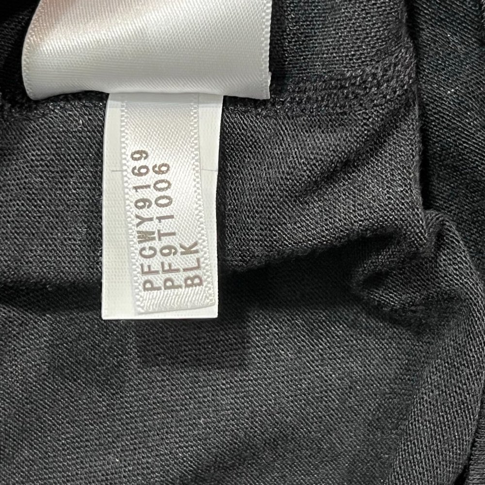 CALVIN Klein Performance Black Knot Long Sleeve Crew Neck Workout Shirt | Sz XL - Picture 8 of 11